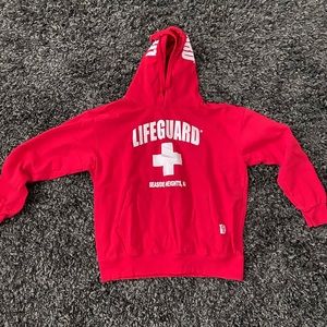 seaside new jersey lifeguard hoodie